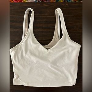 Lululemon White Align Tank (from 2020)